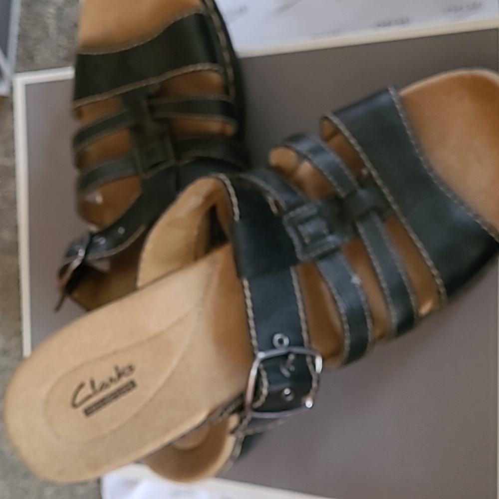 Clark's slip ons